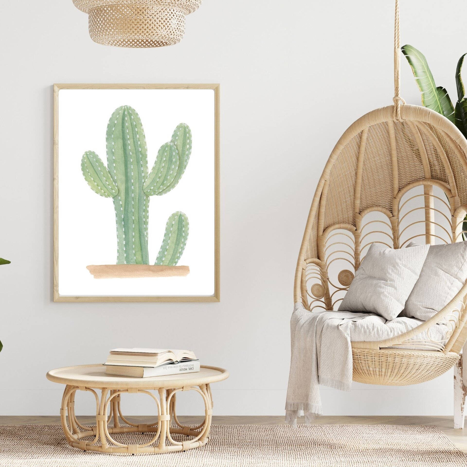 LÁMINA CACTUS ACUARELA - 5